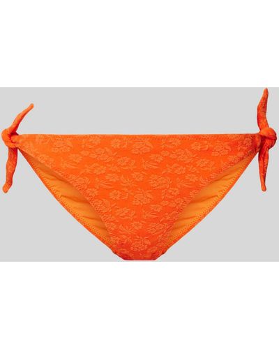 Banana Moon Bikini-Hose mit seitlicher Schnürung Modell 'PASTELROSE MIKTA' - Orange