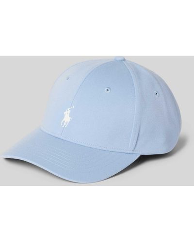 Polo Ralph Lauren Basecap mit Logo-Stitching Modell 'PLAYER' - Blau