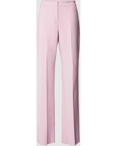 Pennyblack Slim Fit Pantalon Met Persplooien - Roze