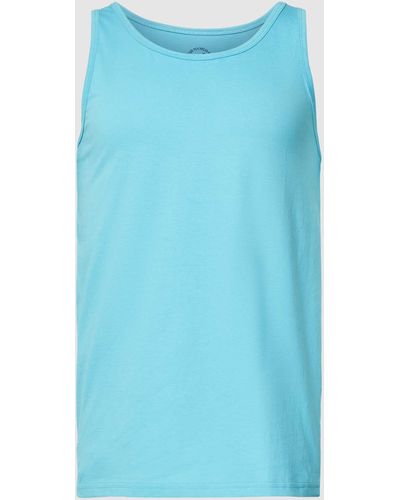A fish named fred Tanktop Met Ronde Hals - Blauw