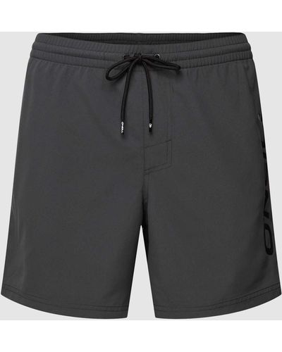 O'neill Sportswear Badehose mit Label-Print Modell 'Cali' - Grau