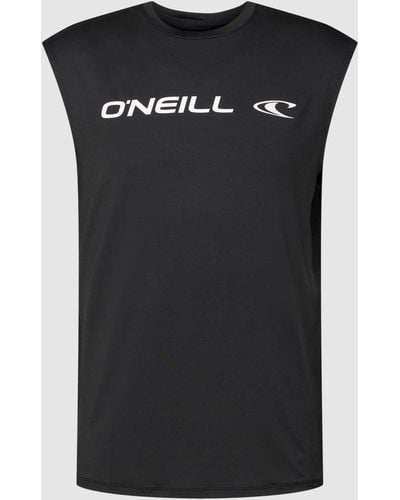 O'neill Sportswear Tanktop Met Labelprint - Zwart