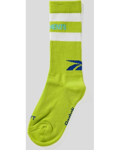 Vetements Socken mit Label-Details - Grün