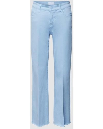 Cambio Jeans in verkürzter Passform Modell 'FRANCESCA' - Blau