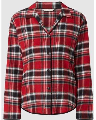 Cyberjammies Pyjama-Oberteil aus Flanell Modell 'Windsor' - Rot