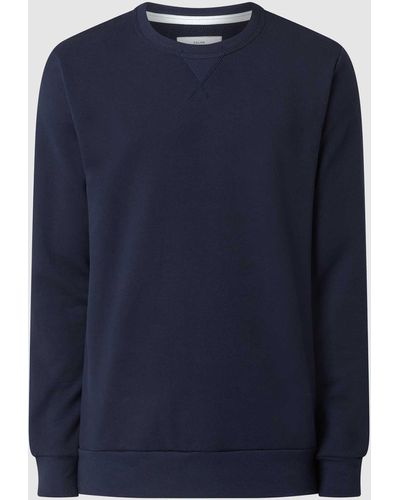 CALIDA Sweatshirt aus Bio-Baumwolle - Blau