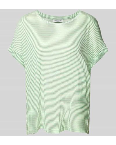 Marc O' Polo T-Shirt aus Viskose - Grün