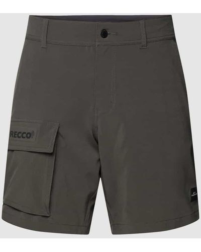 O'neill Sportswear Cargoshorts mit Label-Detail Modell 'EASTON' - Grau
