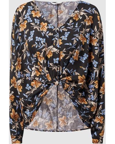 ONLY Blusenshirt mit floralem Muster Modell 'Alma' - Mehrfarbig