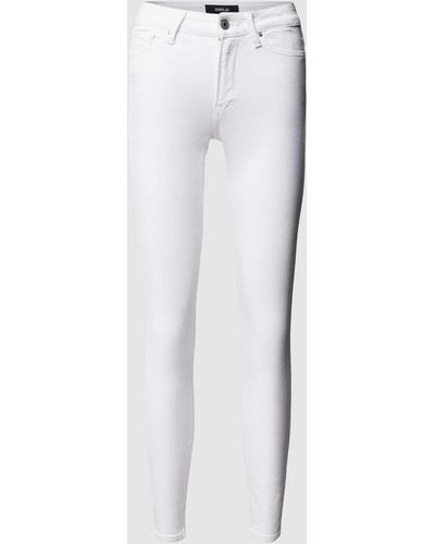 Replay Jeans mit 5-Pocket-Design Modell 'LUZIEN' - Weiß