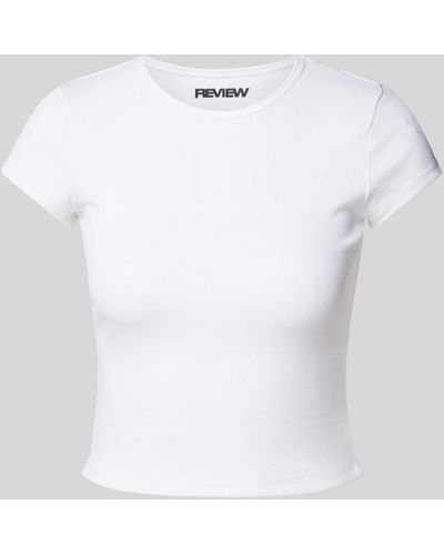 Review T-Shirt - Weiß