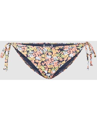 Roxy Bikini-Slip mit Allover-Print Modell 'BEACH CLASSICS' - Mehrfarbig