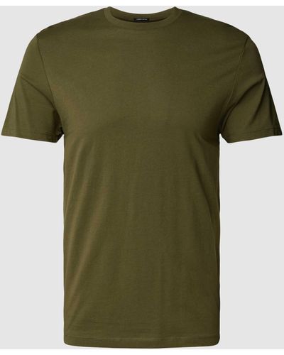 Strellson T-shirt Met Ronde Hals En Korte Mouwen - Groen