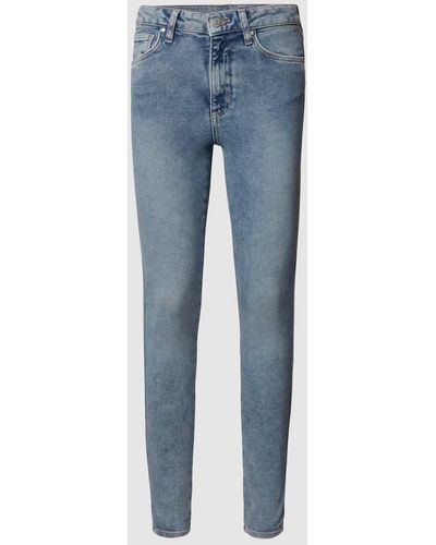 Review Skinny Fit Jeans mit Stretch-Anteil - Blau