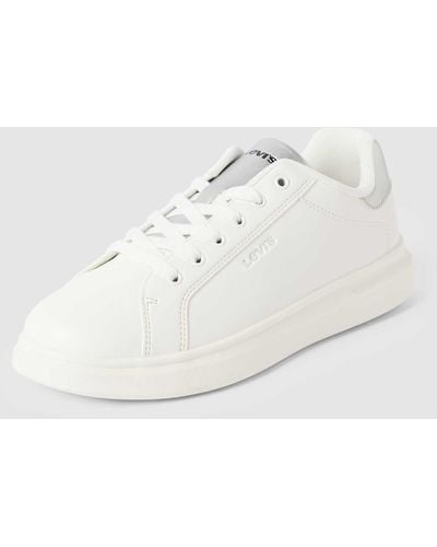 Levis Acc Sneaker mit Label-Detail Modell 'ELLIS' - Weiß