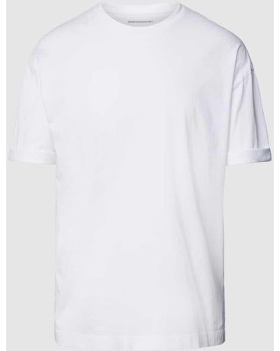 DRYKORN T-Shirt aus Baumwolle Modell 'THILO' - Weiß