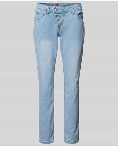 Buena Vista Jeans in verkürzter Passform Modell 'Malibu' - Blau