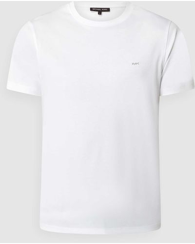 Michael Kors T-shirt Met Geborduurd Logo - Wit