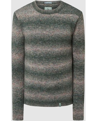COLOURS & SONS Pullover aus Wollmischung - Grau