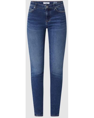 Marc O' Polo Skinny Fit Jeans aus Baumwolle Modell 'Kaj' - Blau