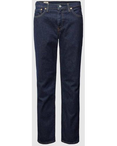 Levi's Tapered Fit Jeans mit Stretch-Anteil Modell "502 ROCK COD" - Blau