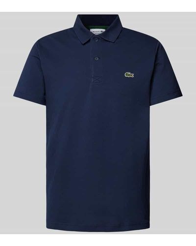 Lacoste Poloshirt mit Label-Detail - Blau
