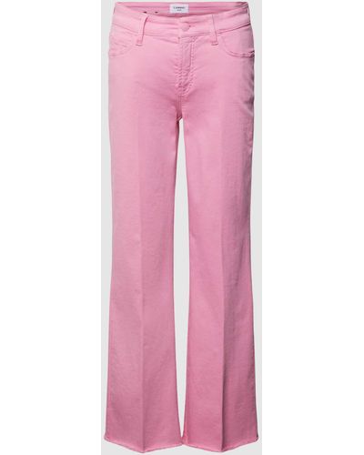 Cambio Jeans in verkürzter Passform Modell 'FRANCESCA' - Pink