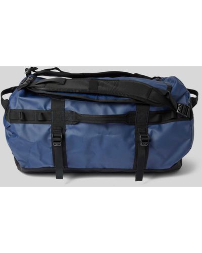 The North Face Duffle Bag Met Labeldetails - Blauw