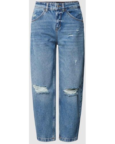 DRYKORN Jeans im Destroyed-Look Modell 'SHELTER' - Blau