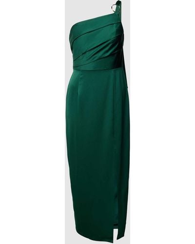Adrianna Papell Abendkleid mit One-Shoulder-Träger - Grün