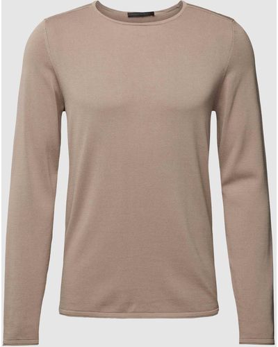 DRYKORN Shirt Met Lange Mouwen En Ronde Hals - Naturel