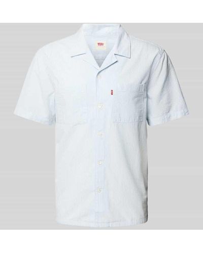 Levi's Freizeithemd mit Reverskragen - Weiß
