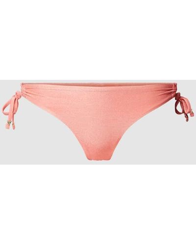 Guess Bikini-Hose mit seitlicher Schnürung - Pink