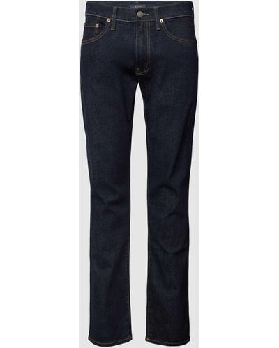 Polo Ralph Lauren Jeans in unifarbenem Design - Blau
