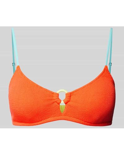 Banana Moon Bikini-Oberteil mit verstellbaren Trägern - Orange