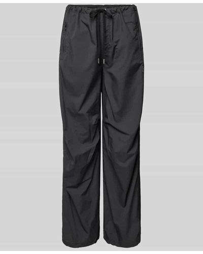 Juicy Couture Hose mit elastischem Bund Modell 'AYLA' - Grau
