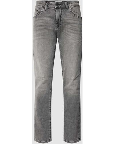 Tom Tailor Slim Fit Jeans mit Eingrifftaschen - Grau