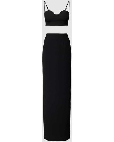 Vera Wang Abendkleid im zweiteiligen Design Modell 'VACHEL' - Weiß