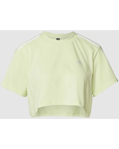 adidas Kort T-shirt Met Labelprint - Meerkleurig