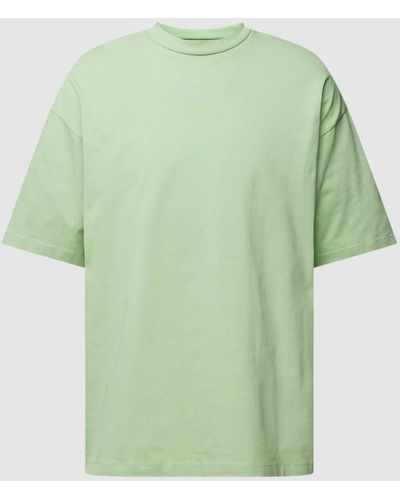 Tom Tailor Oversized T-Shirt mit Rundhalsausschnitt - Grün