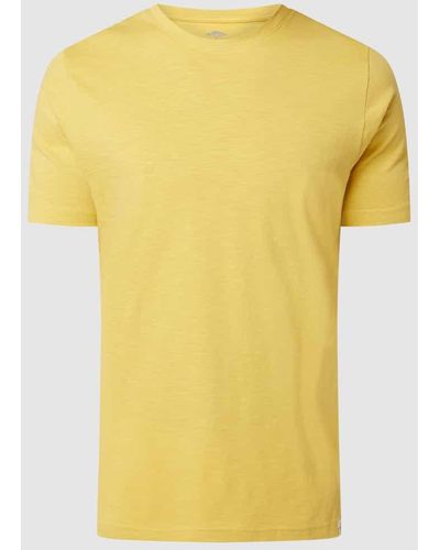 Fynch-Hatton T-Shirt aus Slub Jersey - Gelb