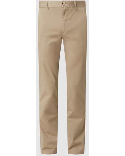 Ben Sherman Slim Fit Chino mit Stretch-Anteil - Natur