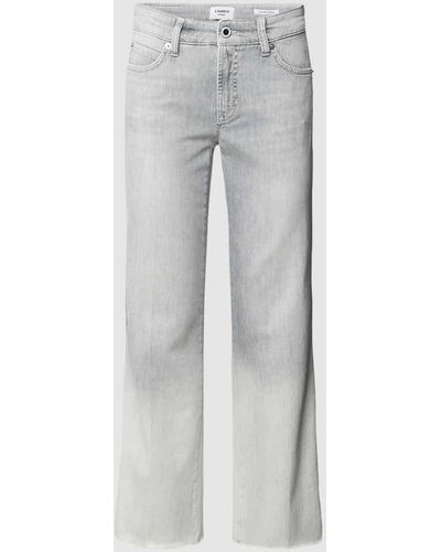 Cambio Relaxed Fit Jeans mit Stretch-Anteil - Grau