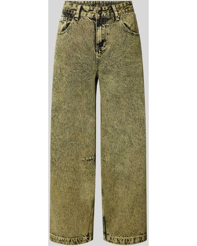 The Ragged Priest Relaxed Fit Jeans - Groen