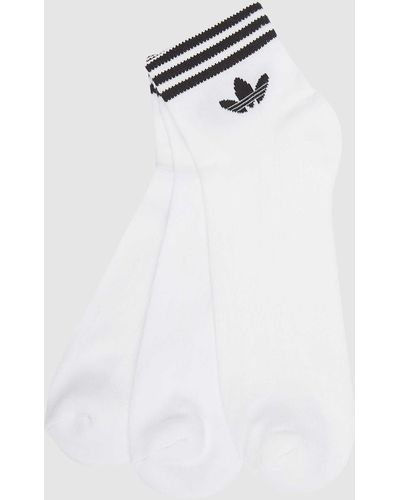 adidas Originals Socken mit Logo-Detail im 3er-Pack - Weiß