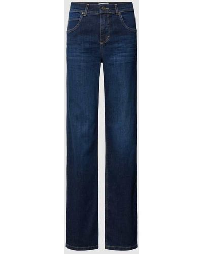 ANGELS Jeans mit 5-Pocket-Design Modell 'LARA' - Blau