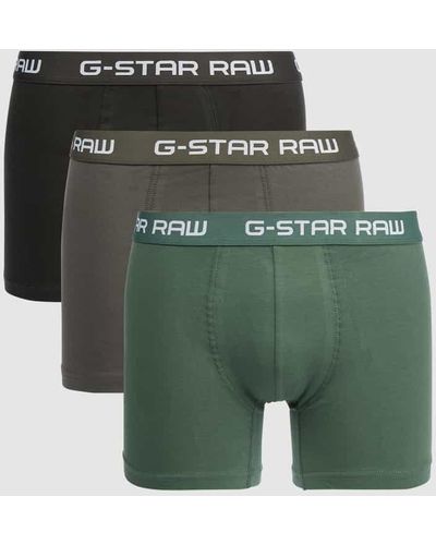 G-Star RAW Trunks im 3er-Pack - Grün