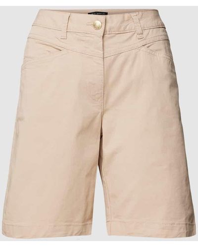 Betty Barclay Bermudas im Relaxed Fit - Natur