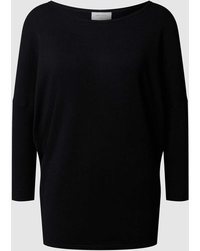 Freequent Gebreide Pullover - Zwart