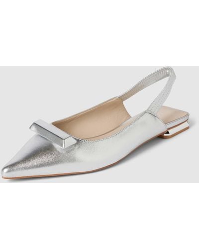 Marc Cain Bags & Shoes Sandalette mit Applikation - Weiß